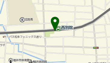 西別院の地図画像