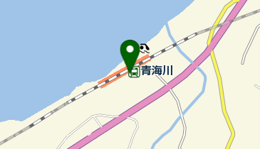 青海川の地図画像