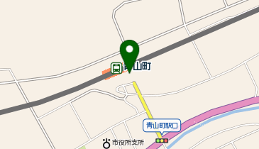 青山町の地図画像