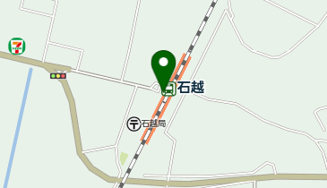 石越の地図画像