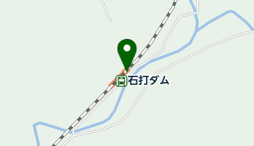 石打ダムの地図画像