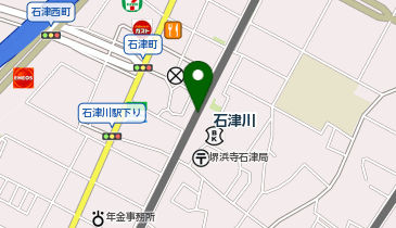 石津川の地図画像