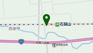 石鎚山の地図画像