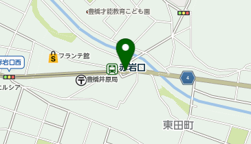 赤岩口の地図画像