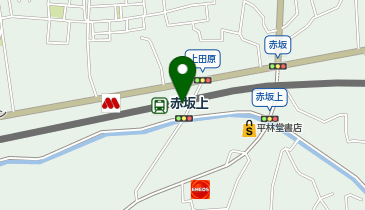 赤坂上の地図画像