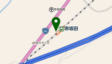 赤坂田の地図画像