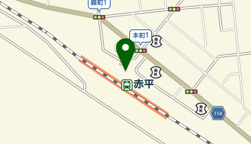 赤平の地図画像