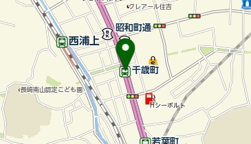 千歳町(長崎県)の地図画像