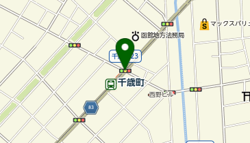 千歳町(北海道)の地図画像