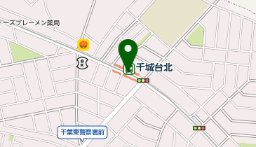 千城台北の地図画像
