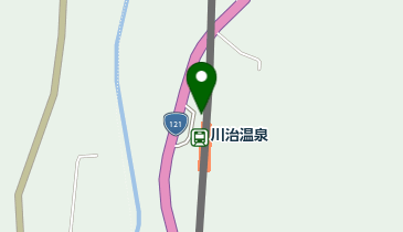 川治温泉の地図画像