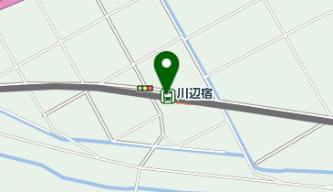 川辺宿の地図画像