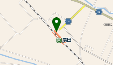 扇田の地図画像