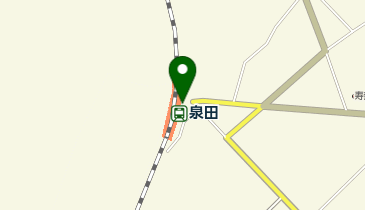 泉田の地図画像