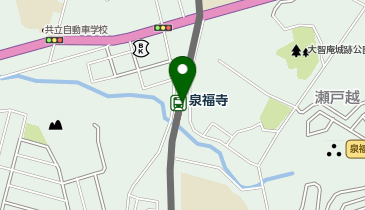 泉福寺の地図画像