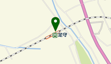 足守の地図画像