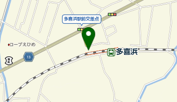 多喜浜の地図画像