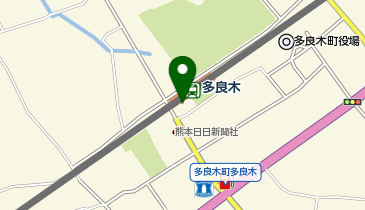 多良木の地図画像