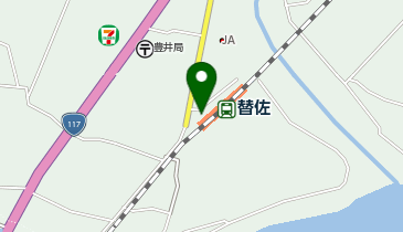 替佐の地図画像