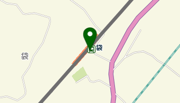袋の地図画像
