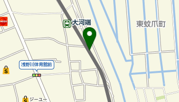 大河端の地図画像