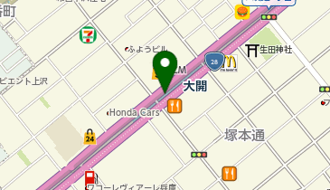 大開の地図画像