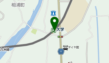 大学の地図画像