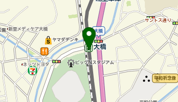 大橋(長崎県)の地図画像