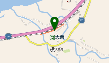 大桑(長野県)の地図画像