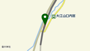 大江山口内宮の地図画像