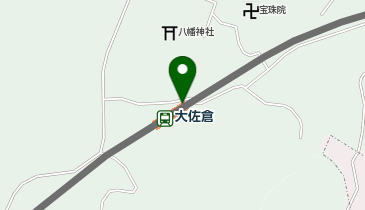 大佐倉の地図画像