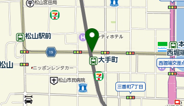 大手町(愛媛県)の地図画像