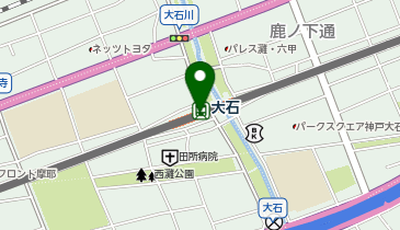 大石の地図画像