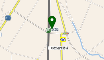 大泉(三重県)の地図画像