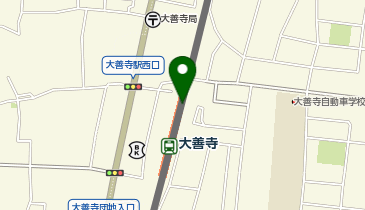 大善寺の地図画像