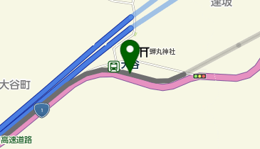 大谷(滋賀県)の地図画像