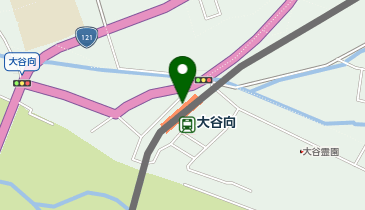 大谷向の地図画像