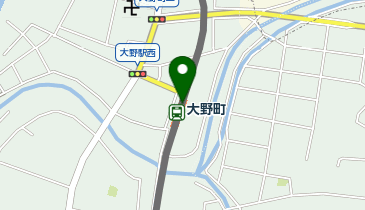 大野町の地図画像