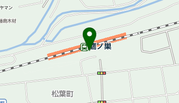 鷹巣の地図画像