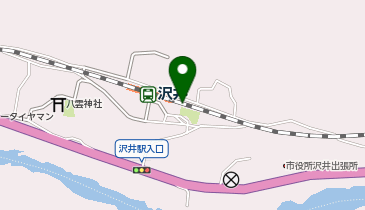 沢井の地図画像