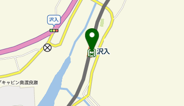 沢入の地図画像