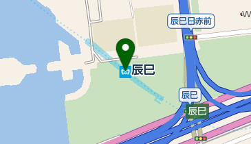 辰巳の地図画像