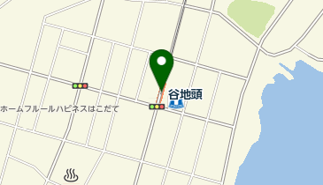 谷地頭の地図画像