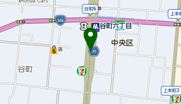 谷町六丁目の地図画像