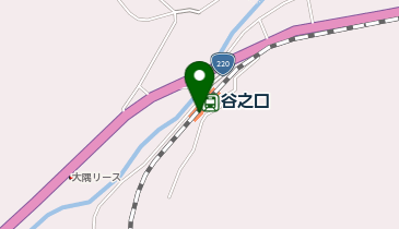 谷之口の地図画像