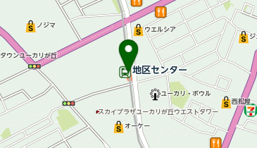 地区センターの地図画像