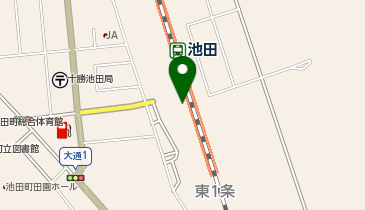 池田(北海道)の地図画像