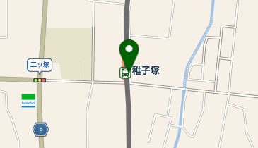 稚子塚の地図画像