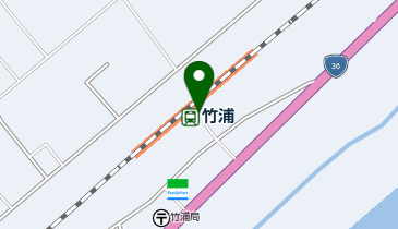 竹浦の地図画像