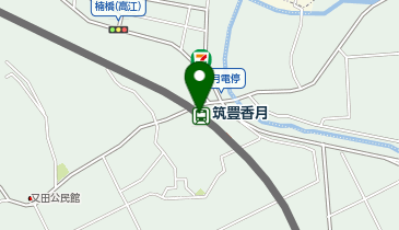 筑豊香月の地図画像